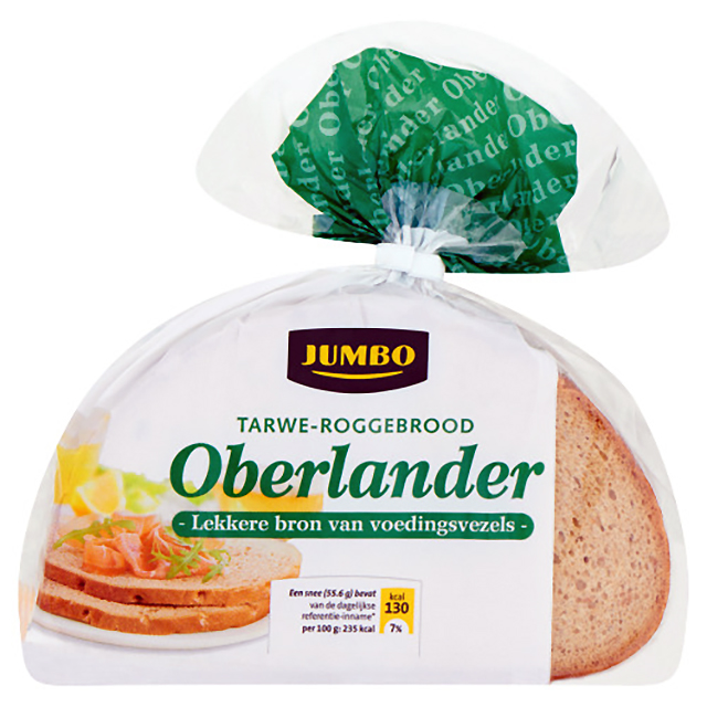 Een pak Oberländer brood.