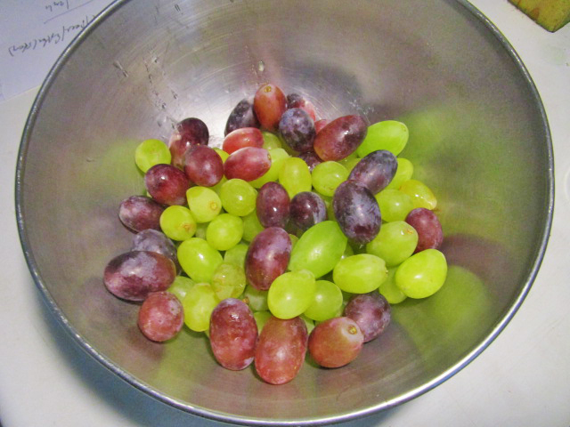 De druiven.